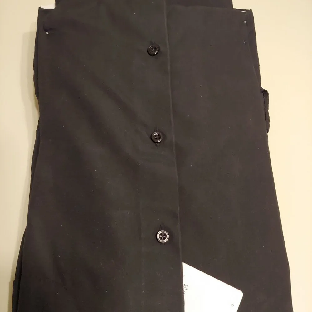 Geoffrey Beene Black Long Sleeve Dress Shirt - Picture 3 of 3